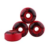 MATERIAL DE CALIDAD: estas ruedas de skateboard de longboard están hechas de PU de alta resistencia, que son duraderas en uso.