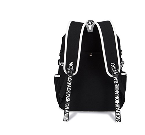 Anime Unisex Multifunctional backpack Canvas School Backpack Cartoon Casual Rucksack Book Bags (One Piece)