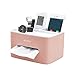 Produktbild Aufbewahrungsbox Tissue Box, Tablett, Wohnzimmer zu Hause, Esszimmer, Kaffeetisch, einfache und schöne Fernbedienung, Aufbewahrung, Multifunktion, Kreatives Zuhause (Color : Pink)