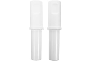 IMIKEYA Pack of 2 Meat Mincer Stopper Universal 20 cm Plastic Meat Grinder Pusher Tamper Suitable for Sausage Grinder Replacement Slider Kitchen Food Masher