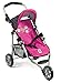 Produktbild Bayer Chic 2000 612 12 - Jogging Buggy Lola, Dots, blau/pink