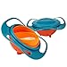 INHDBOX Children Kid Baby Universal 360 Degree Rotate Spill-Proof Gyro Bowl Dishes With lid