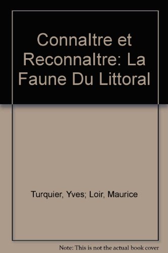 Connaître et reconnaître la faune du littoral