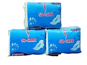 Cotton Ultra 5D care Thin Rash Free Biodegradable Eco-Friendly Sanitary Pads Period Napkins