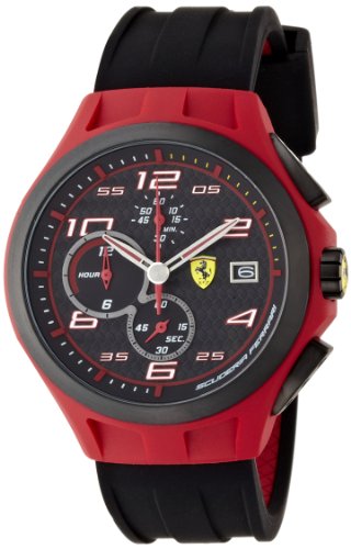 Ferrari Herren-Armbanduhr XL Analog Quarz Silikon 830017 Ferrari Herren-Armbanduhr XL Analog Quarz Silikon 830017