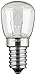Price comparison product image Refrigerator bulb, Special lamp for Household appliance, E14, 230V, 15W, clear, 78Lm - set of 3