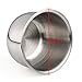 VERY100 Stainless Steel Shaving Stand 4.8" and Shaving Soap Bowl Dia 3.4" Pro Barber Shaving Kits