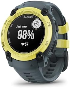 Garmin Instinct E, Smartwatch, 40mm, Display MIP, GPS, Cardio, SpO2, +70 app per lo sport, Training Readiness, Activity Tracker 24/7, Notifiche, Connect IQ, Autonomia 14 giorni, Black & Charcoal
