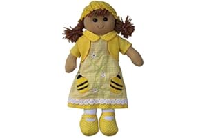 Powell Craft Bumble Bee Rag Doll Handmade 40cms