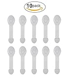 HomySnug Baby Sicherheit Sperren Kindersicherung multifunktionale Baby Sicherheitsschloss für Schubladen und Kleiderschrank - 10 stück