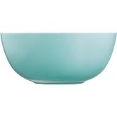Luminarc Opal Turquoise Diwali Salad Bowl 21 cm | Turquoise, opal, round shape, gloss finish, 21 cm