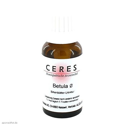 Preisvergleich Produktbild CERES Betula folium Urtinktur 20 ml Tropfen