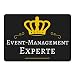 Produktbild Mousepad Event-Management Experte schwarz