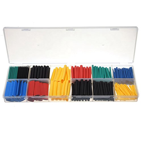 LEXPON 280 Stück Schrumpfschlauch Heat Shrink Tube Schrumpfschläuche Set in Box - 5