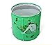 Produktbild JPYG Thicker Erwachsene warme Wanne Fold Plastic Barrel Green 70 * 70cm 3.4 Kg tragbar