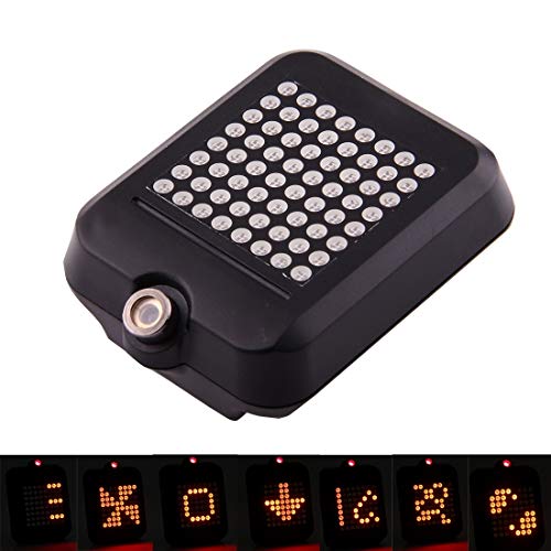 Preisvergleich Produktbild Fahrradausrüstung Fahrrad Smart Wireless Control USB wiederaufladbare Lenklicht mit Laser und Halterung, Größe: 7.7x5.5x2.5cm Sicher und praktisch