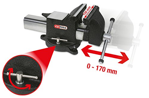 KS Tools Parallel-Schraubstock, 6 Zoll, 914.0006 - 2