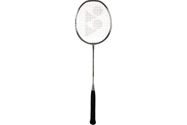YONEX ZR 100 Raquette de badminton en aluminium léger avec housse de raquette complète (anthracite foncé) | Pour débutants | 95 g