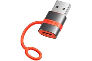 mcdodo Adattatore da USB C a USB 3.0 USB-C maschio a USB femmina OTG Adattatore compatibile con iPhone 15 Pro Max MacBook Pro Air iPad Samsung Galaxy iMac Surface e altro ancora (USB C a USB A-1)