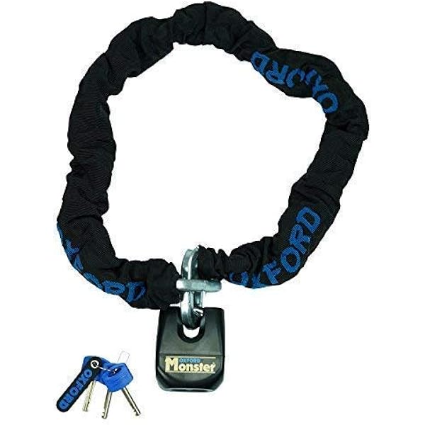 oxford chain combination bike lock