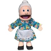 Marionnette Grand-père Hispanique Silly Puppets - 40 Cm, Bouche Et Bras Mobiles - Jouet Créatif Pour Enfants Dès 3 Ans - 11