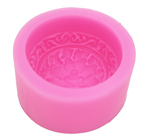 LC Skulptur FLOWER N458 Mould Craft Art Silikon Seife Form Craft DIY, Seifengießform Kerze handgefertigt - 4