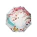 Produktbild XOYDESLK Pfirsichblüte Taschenschirm Ultradünne Leichte Regenschirm Frauen Regenschirm Pink Flower Lady Sun Regen Gear Sonnenschirm
