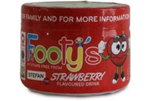 Footy’s Flavoured Drink Powder Strawberry (sugar free) Keto, Banting cold drink