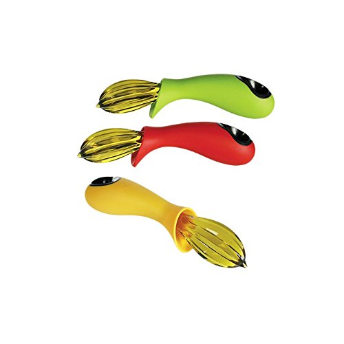 Manuelle Saftpresse mit Gummigriff Red - 2