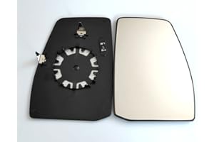 GENERIC Fits FORD TRANSIT CUSTOM 2012-2023 WING MIRROR GLASS CONVEX HEATED RIGHT WCM