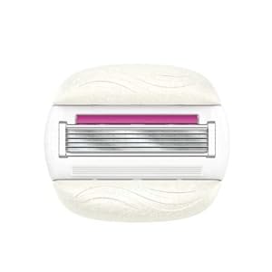 Gillette Venus ComfortGlide Sugarberry with Olay Razor Blades Women, Pack of 6 2-In-1 Razor Blade Refills, Lubrastrip… - Image 3