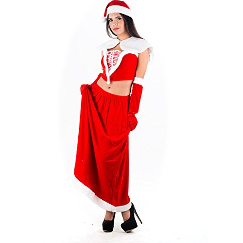 Preisvergleich Produktbild Schelmen - rote Kostüm MAMA NOEL