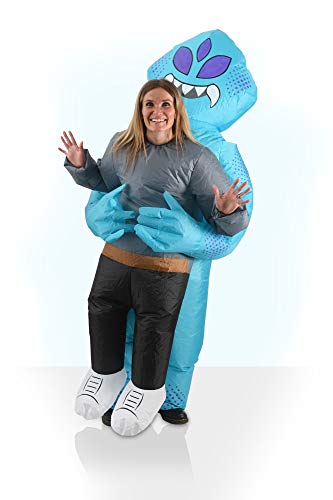 AirSuits Costume Gonflable Alien Fantaisie Unisexe à Ventilateur idéal pour Halloween, Festivals et fêtes
