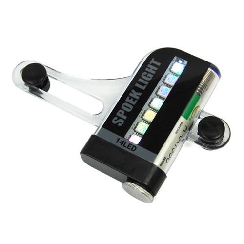 SOONHUA Fahrrad-Motorrad-Licht 14 LED-Motorrad-einen.Kreislauf.durchmachenfahrrad-Fahrrad-Rad-Reifen-Signal-Speiche-Licht-Lampen-30 Änderungen - 7