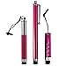 Produktbild ( Hot Pink ) Motorola DROID RAZR MAXX HD Packung mit 3 Mini Retractable Einstellbare Kapazitive Stylus, Big Kapazitive Stylus Pen und Mini Kapazitive Stylus Pen Werbe Fone-Case