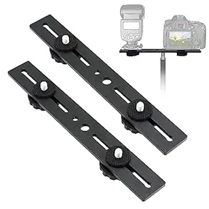 Zeetain Dual Speedlite Tripod Mount Bracket,1/4