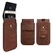 Produktbild ROYALZ Ledertasche für Samsung Galaxy S7 Edge Tasche Leder mit Gürtelclip Case Cover Schutztasche Handy-Zubehör Hülle, Farbe:Cognac Braun
