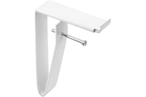 Merveille - Lot de 2 Supports Universel MI 12/22 pour Tablette Radiateur - Fixation sans Perçage - pour Étagère Radiateur de 12 à 22 cm de Large - Fabrication Française