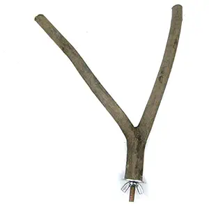 KSK Wooden Y Perch with Bark