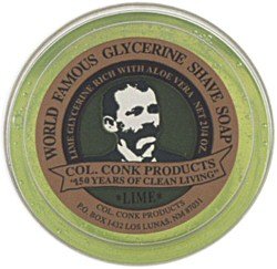 Colonel Conk 65g Glycerine Shaving Soap (Lime)