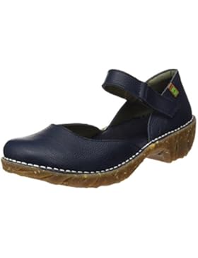El Naturalista Damen Ng50 Soft Grain Yggdrasil Hohe Absätze mit Geschlossener Spitze