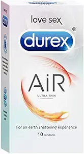 Cyber Breath Durex Air Ultra Thin Condoms, 10s