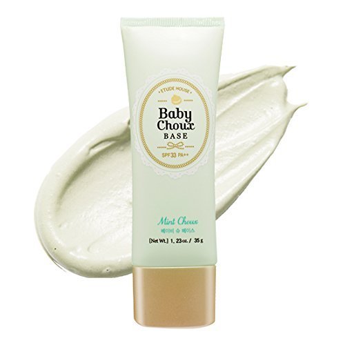 Etude House - Sweet Recipe - Baby Choux Base 35 g mit SPF25 PA++ - 01 Mint - Foundation Make Up