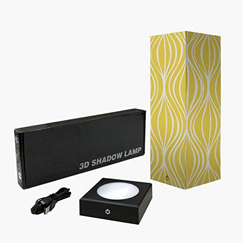 Preisvergleich Produktbild LED Schattenlampe Ballett Kreative Tischlampe Nachttischlampe Ballerina Shadow Nachtlicht USB Warmweiß Licht als Urlaubsgeschenk Wohnzimmer Home Style Dekoration