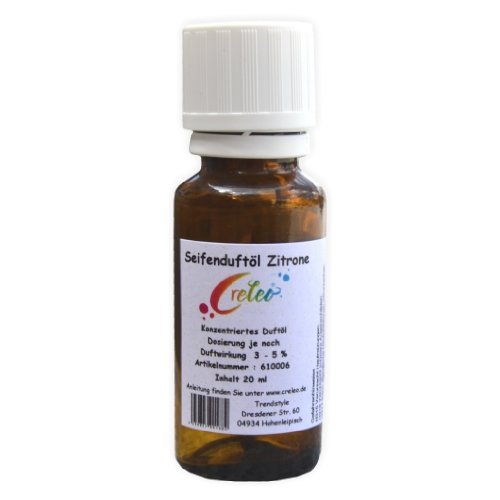 Seifenduftöl – Seifenduft Zitrone 20 ml zum Seifengiessen