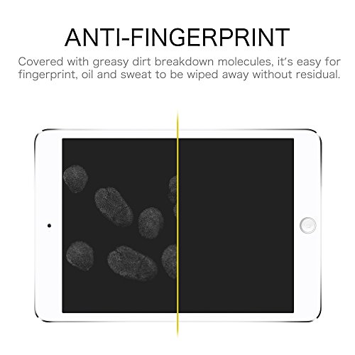 Fintie Panzergla Schutzfolie für iPad Mini 3, iPad mini mit Retina iPad mini 2, iPad mini – Klar HD 9H stark kratzfest Hartglas Displayschutzfolie Glasfolie Screen Protector Displayschutz Folie Displayfolie - 6