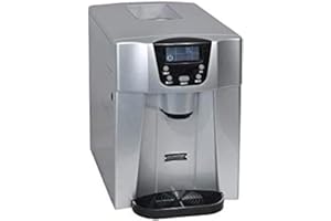 KITCHEN CHEF Machine À Glaçons 140w 12kg/24h Et Distributeur D'eau Silver - HZB12EAU