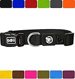 [EIGENSCHAFTEN]: Nylon ist Widerstandsfähigkeit gegen Schimmel, Alterung und Abnutzung. Die Halsbänder aus innovativem Nylon-Material besitzen vielfältige Eigenschaften (leicht, weich, atmungsaktiv, luftdurchlässig, stabil, waschbar, bunt, reißfest, wetterfest, farbig neon, zug-stopp, wasserabweisend, hochwertig, gepolstert) und sind fuer Kätzchen, Katzen, Welpen, Hase, Hasen, Kaninchen, Hamster, Kleiner Nager, Meerschweinchen, Kleintier, Haustier, Groß- Klein-Tiere.