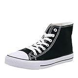 ralph lauren canvas schuhe damen Futtermaterial: Textil Fitters Footwear That Fits Damen Leinenschuh Canvas Leinenschuh aus Canvas mit vulkanisierter Sohle (38 EU, schwarz)