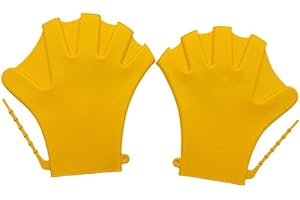 Ericetion 1 Pair Child Aquatic Gloves Webbed Fitness Water Resistance Training Gloves Surfing Diving Hand Wear Swimming Webbed Gloves